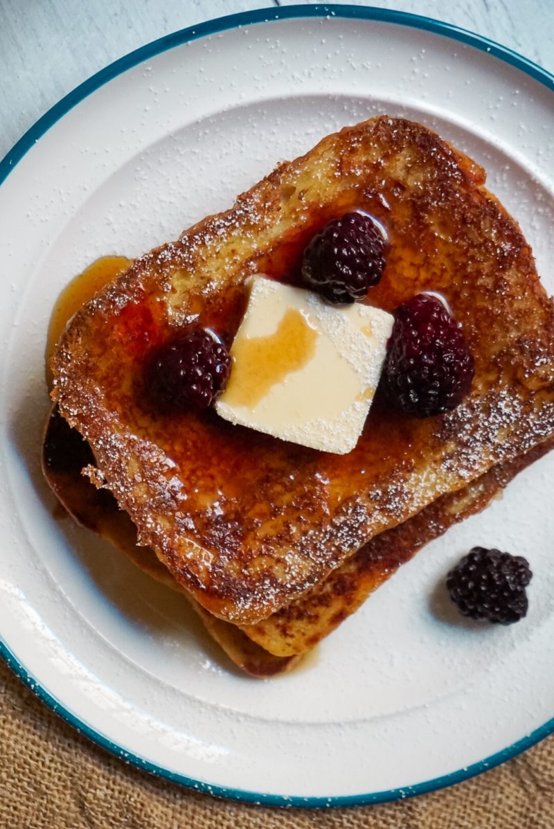 Vegan French Toast for One Nikki Vegan