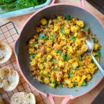 meatless vegan sausage and potato hash recipe