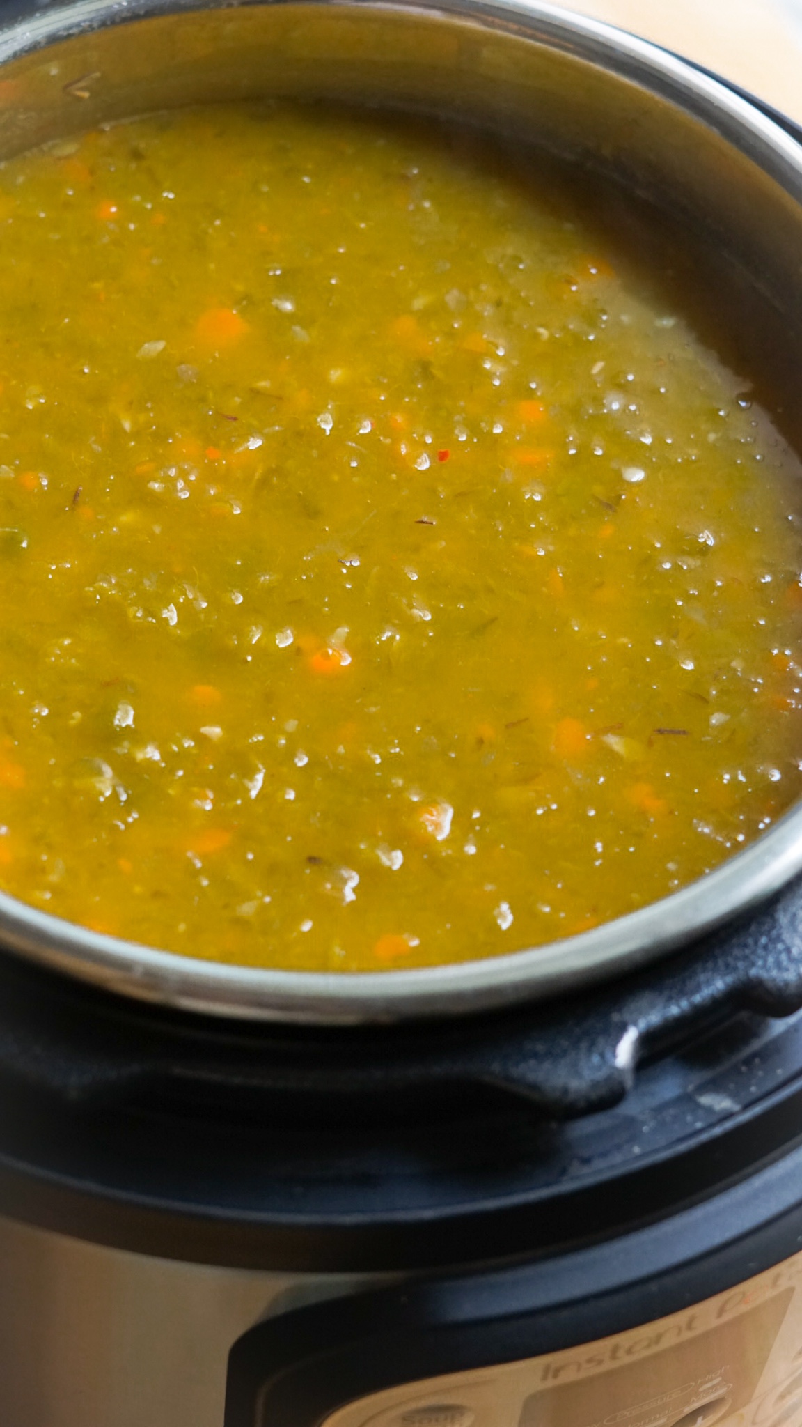 instant pot vegan split pea soup recipe