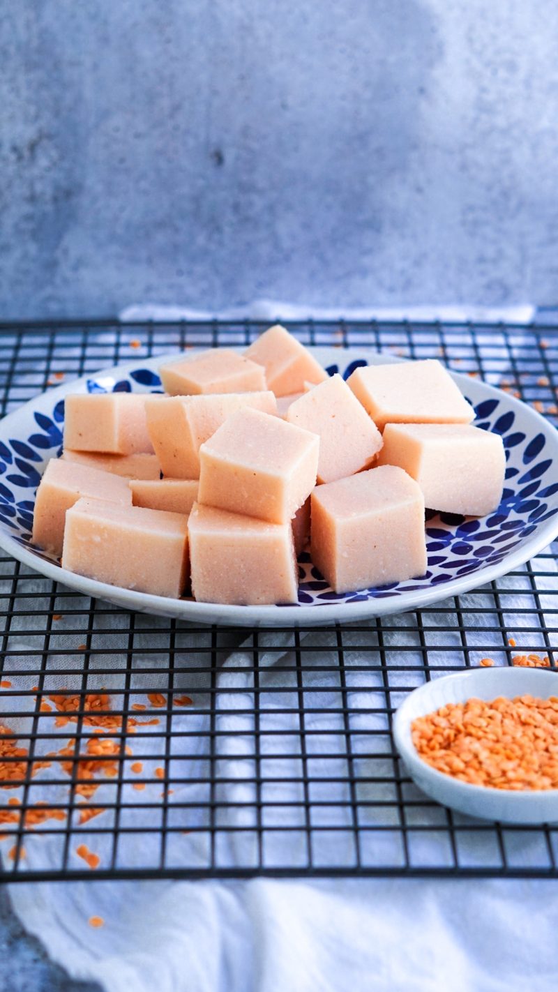 Red Lentil Tofu Nikki Vegan