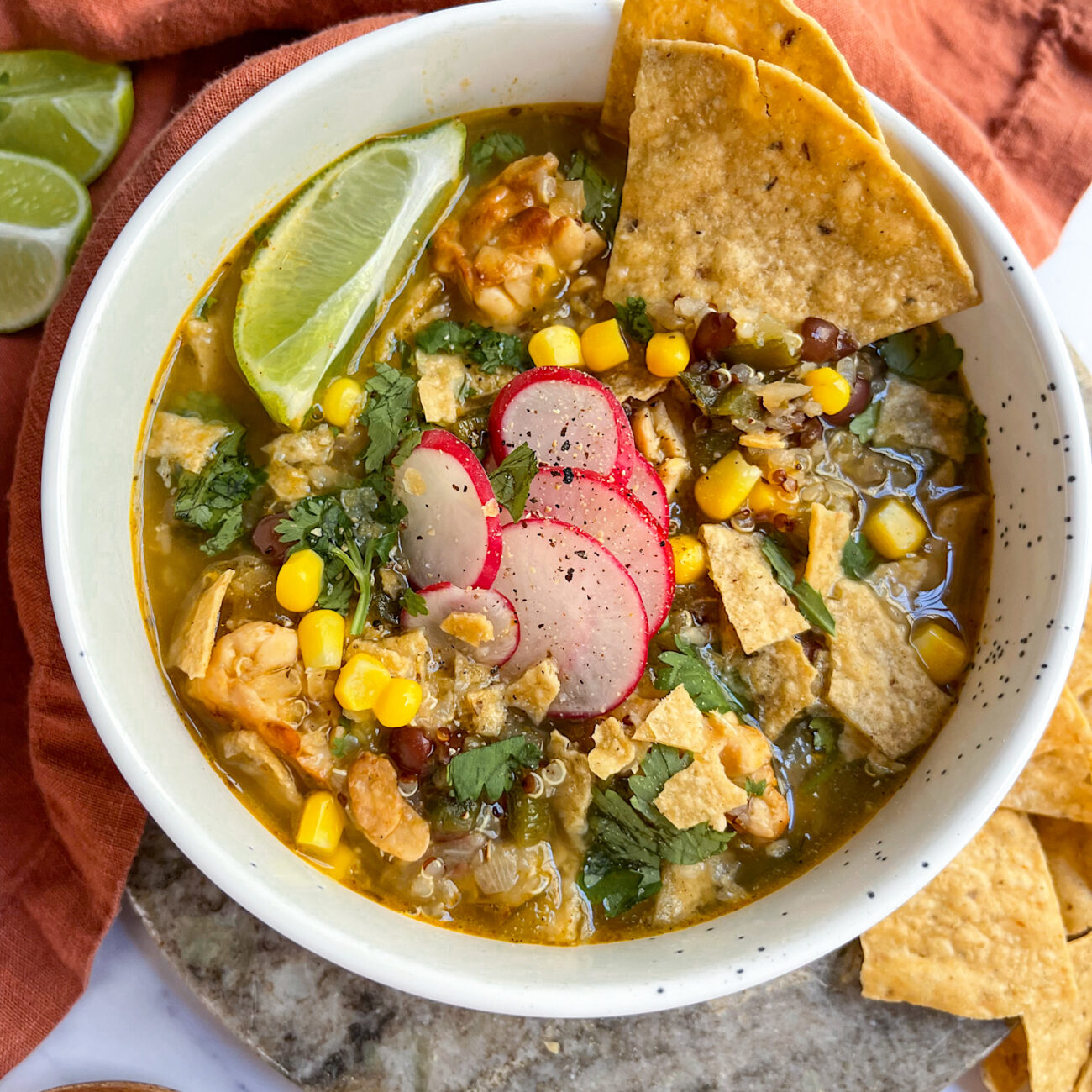 Green Quinoa Chili - Nikki Vegan