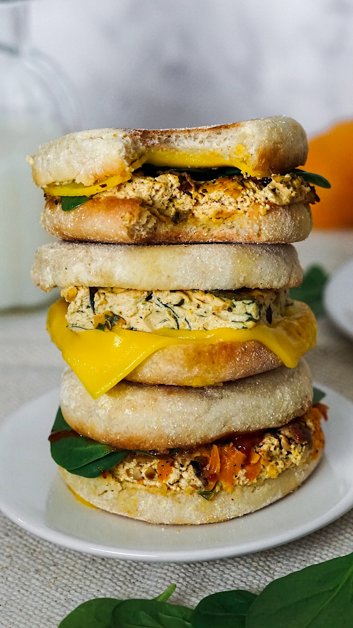 Make Ahead Breakfast Sandwiches 