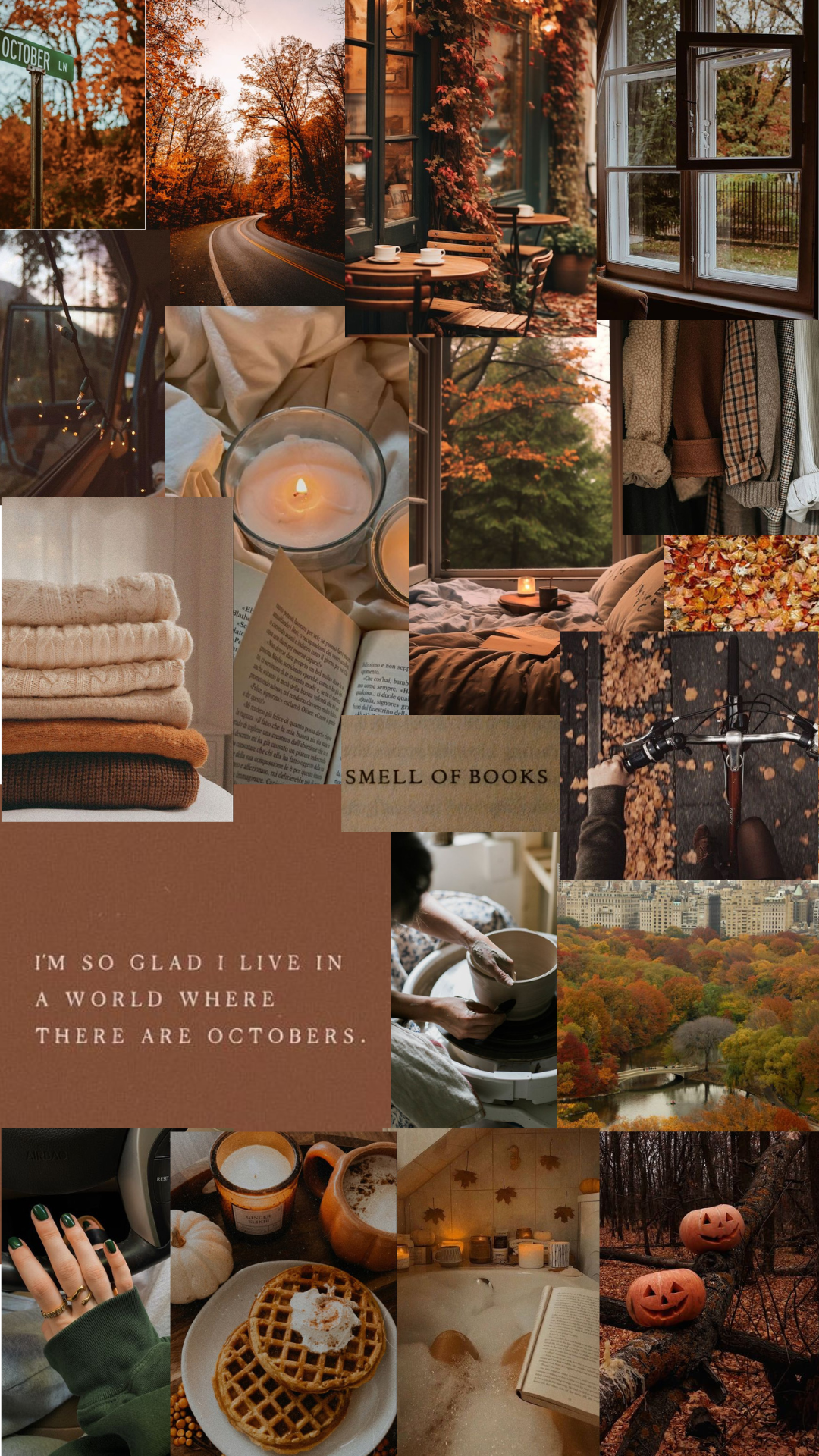 cozy pictures of fall and autumn for iPhone wallpaper and lockscreen