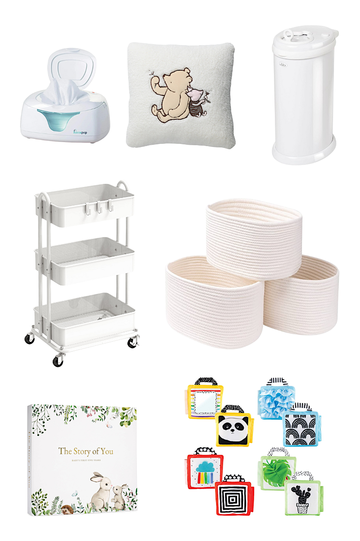 newborn essentials and nursery decor 